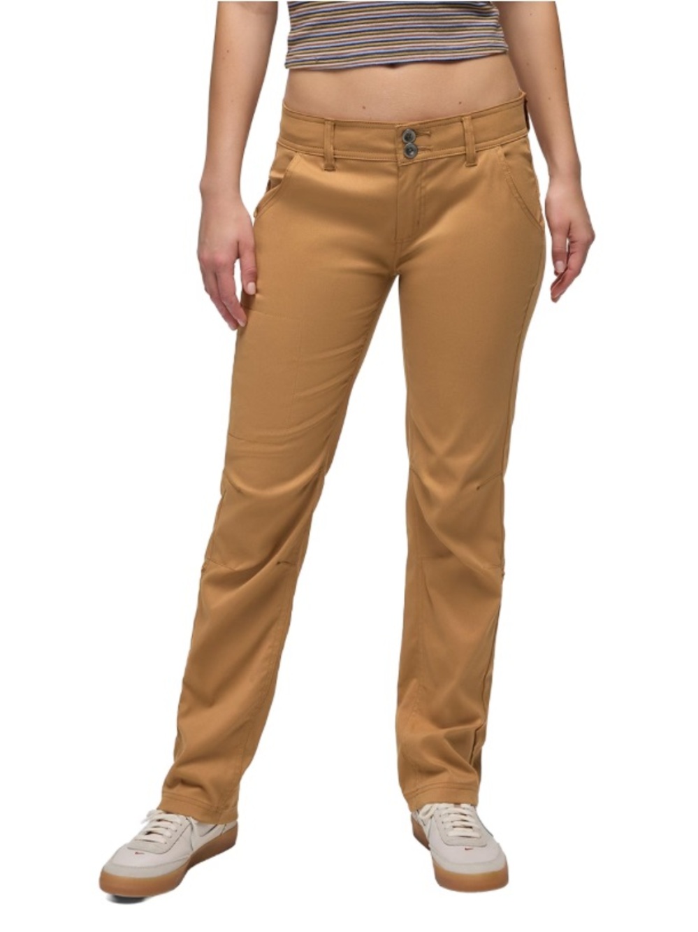 PrAna Halle Straight Pant Tan 4 Regular